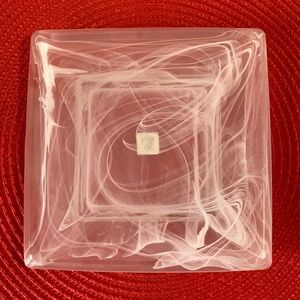 Partylite glass candle holder